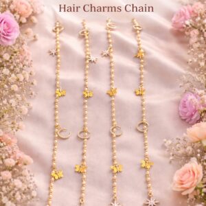 Bridal Chand Sitara Hair chain ( Set of 4 )