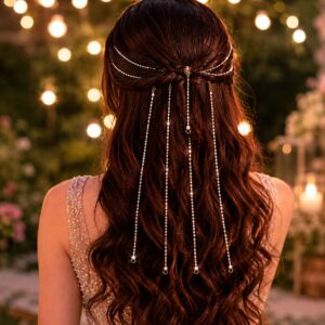 Diamond Dizzle Hair Chain (Set of 5 Chains)