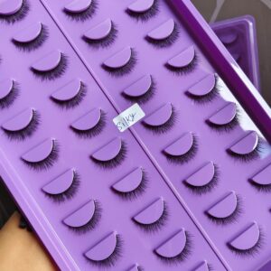 20 Pair Mink Eyelashes Box (Silky) Natural Volume False Lashes