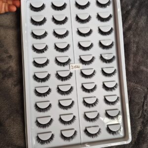 20 Pair Premium Mink Eyelashes Box – (Delhi ) Perfect for Bridal Makeup