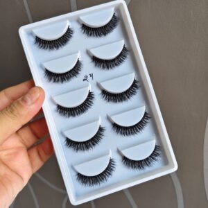5 Pair Mink Eyelashes Box(24 no.)