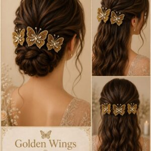 Crystal Wings Butterfly(Set of 3 pcs)