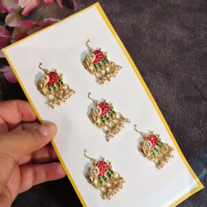 Gajraj Pearl Hair Pins ( set of 6 )