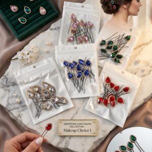 Crystal Diamond Hair Pin(Set of 10 pcs)