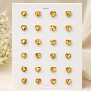 Heart Shape Stickon Card