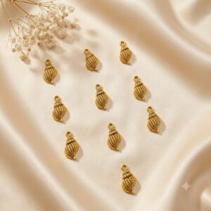 Shankh Hair Charms (Set of 10)