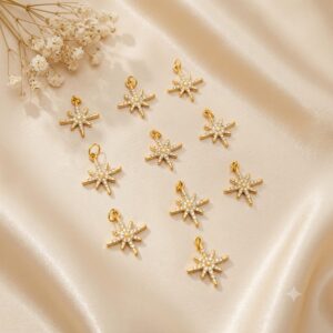Star Charms (Set of 10)