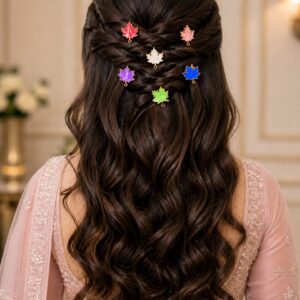 Leaf Hair Charms (Set of 10)