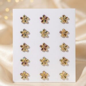 Flower Stickon Hair Card