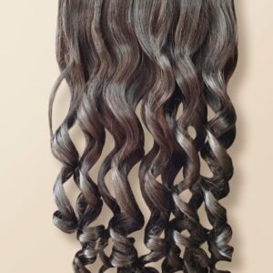 Hair Extensions for Women | 5 Clip Hair Extension for Length & Volume(Natural Brown)