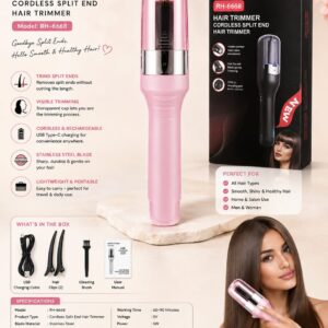Split End Hair Trimmer Machine | Remove Split Ends Without Cutting Hair Length