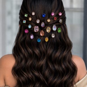 Lux Gem Hair Pin (Set of 24 pcs)