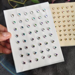 Circle 3D Hair Card