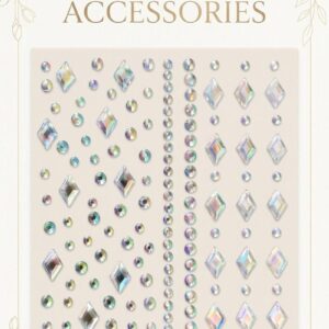 Diamond Shape Hair Stickon(Set of 2 Card)