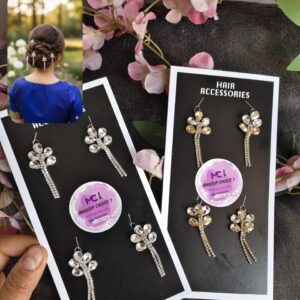 Tree Hair Broach(Set of 4 Pcs)