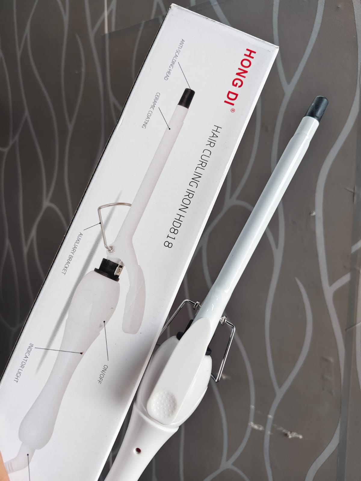 hair curler 9mm front