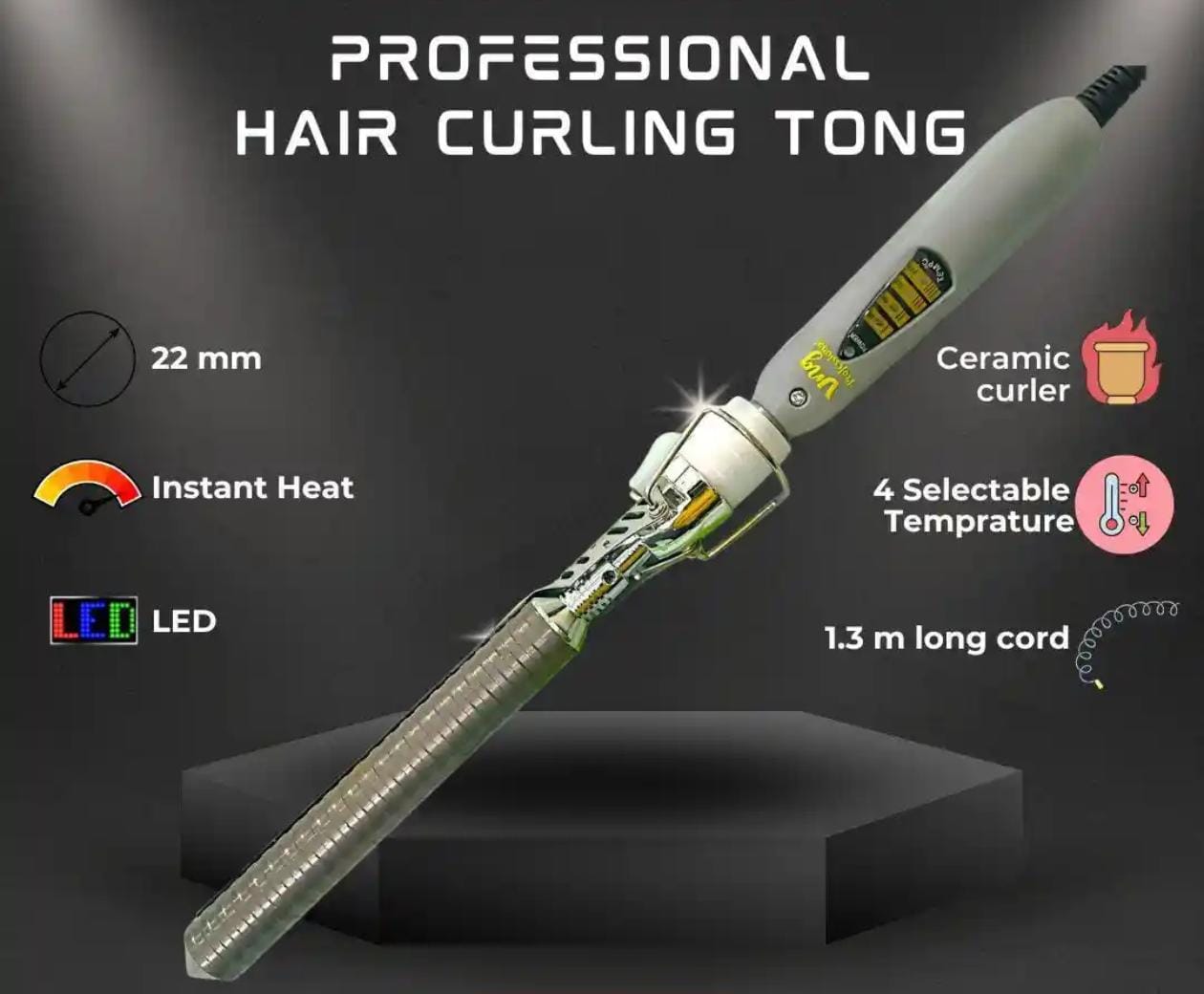 v&g curling machine 22mm 4